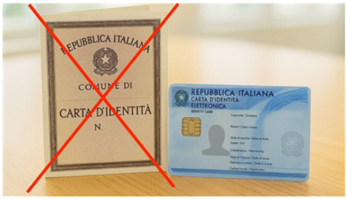 Aggiornamento sulla validità delle carte d'identità cartacee